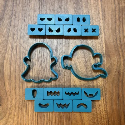 Bộ khuôn cắt bánh quy “Ghosts” (Halloween) – Cookie Cutter set