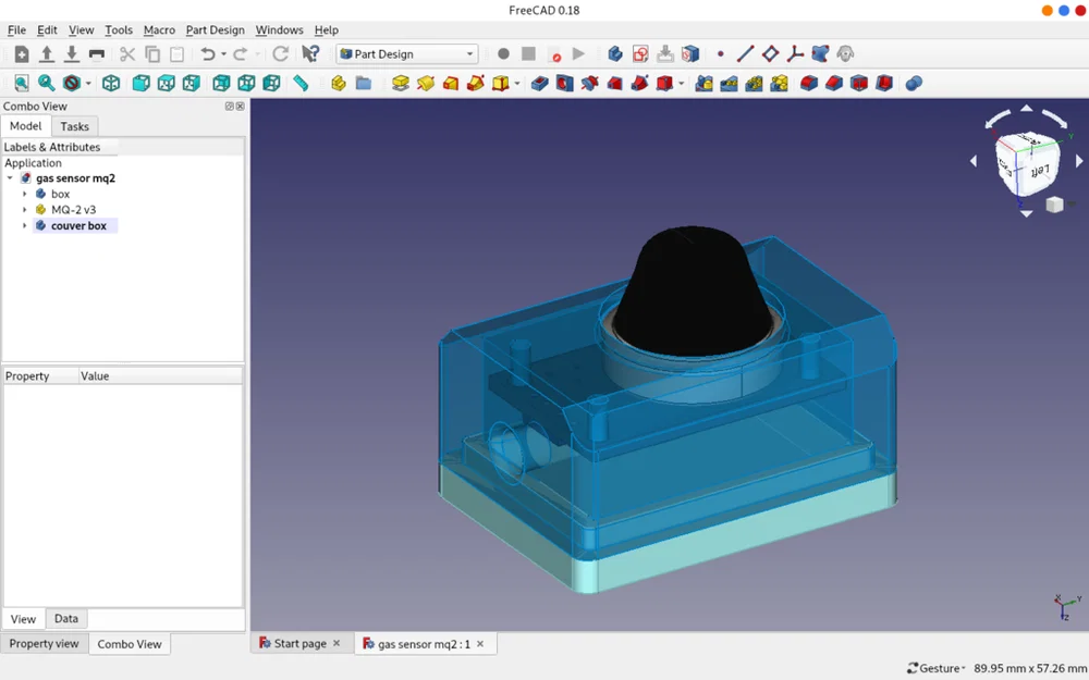 Hộp bảo vệ cảm biến khí MQ (MQ-2, MQ-9, MQ-135, ...) - Image 4