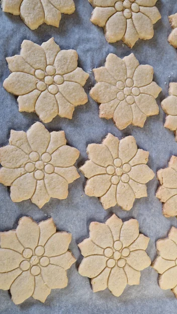 Khuôn Cắt Bánh Quy Hoa Trạng Nguyên (Poinsettia Cookie Cutter) - Image 2