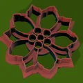 Khuôn Cắt Bánh Quy Hoa Trạng Nguyên (Poinsettia Cookie Cutter) - Thumbnail 5