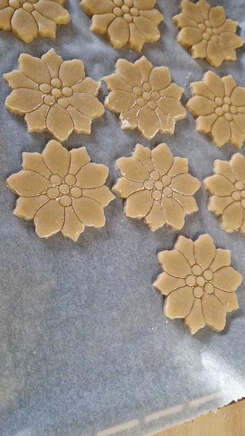 Khuôn Cắt Bánh Quy Hoa Trạng Nguyên (Poinsettia Cookie Cutter) - Image 6