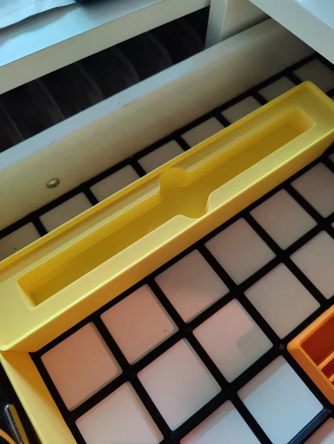 Khay đựng thước xếp 1x6x1 chuẩn hệ Gridfinity - Image 2