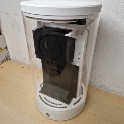 ESS1 - Vỏ máy tính Mini ITX hình trụ in 3D