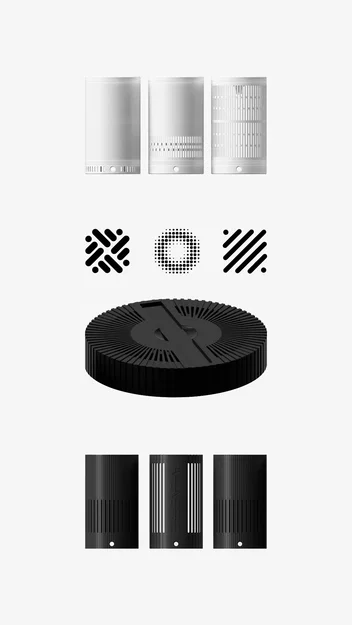 ESS1 - Vỏ máy tính Mini ITX hình trụ in 3D - Image 8