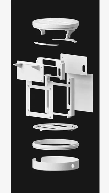 ESS1 - Vỏ máy tính Mini ITX hình trụ in 3D - Image 11
