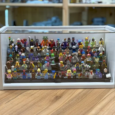 Kệ trưng bày 70 minifigures LEGO cho tủ IKEA BRÄNNBOLL