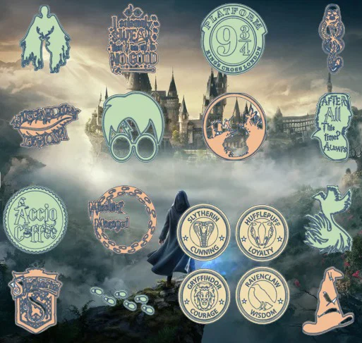 Bộ khuôn cắt bánh quy Harry Potter thiết kế ấn tượng cho fan - Image 2
