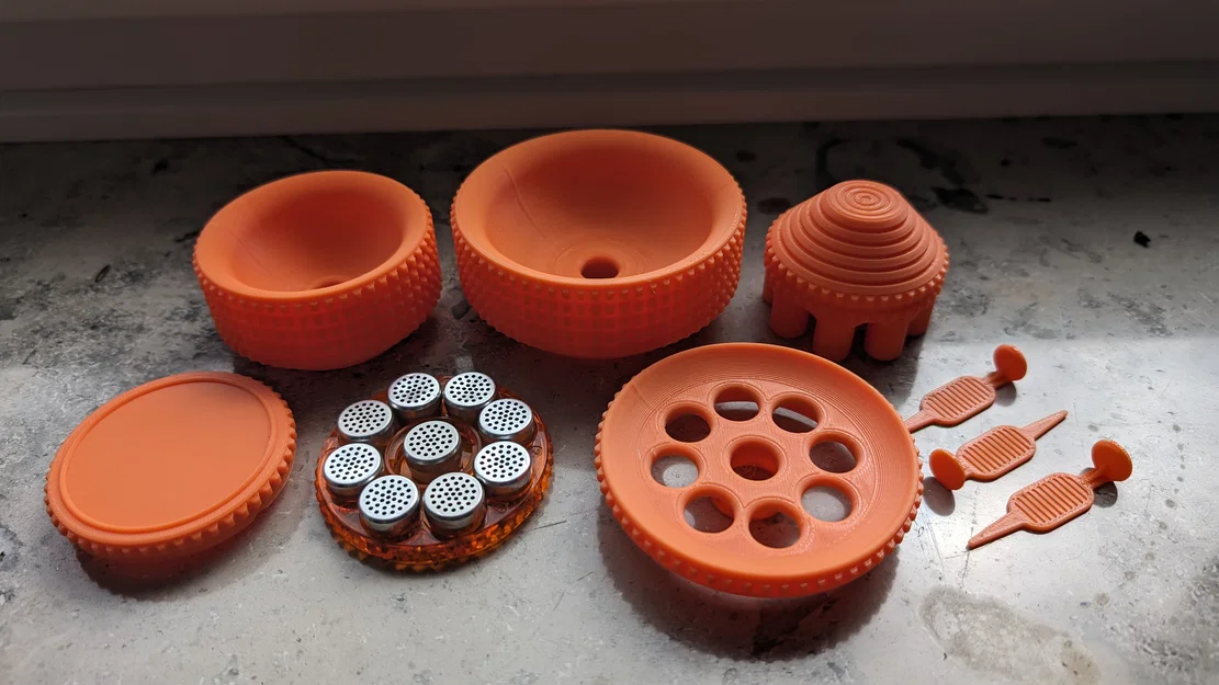 Phễu (funnel) và dụng cụ nhồi (stuffer) cho Storz and Bickel Dosing Capsule Magazine - Image 2