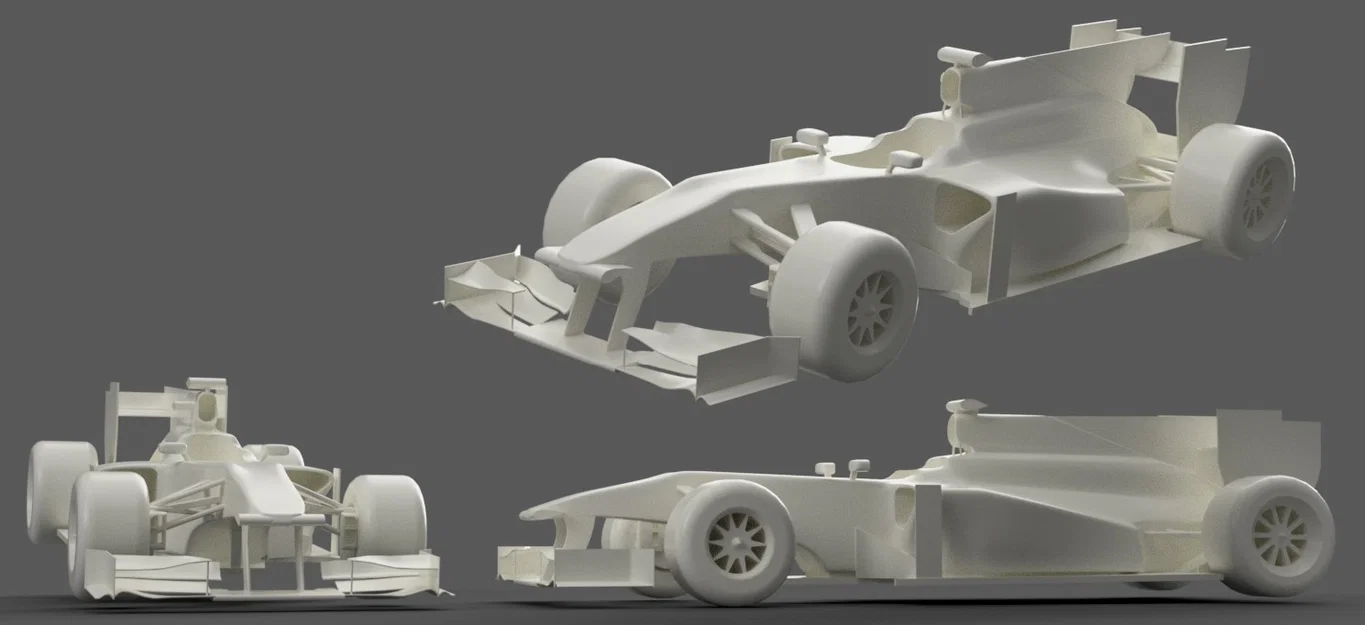 Mô hình in 3D xe đua F1 Red Bull RB6 2010 chi tiết - Image 1