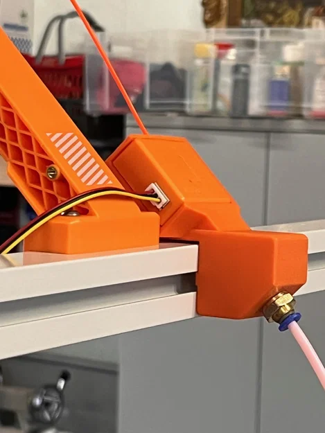 Bộ Mod Cảm Biến Nhựa Bowden cho Elegoo OrangeStorm Giga - Image 1