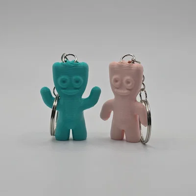 Móc khóa 3D hình kẹo dẻo Sour Patch Kids đáng yêu