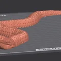 Mô hình rắn Curious Snake in 3D đẹp mắt và dễ in - Thumbnail 1