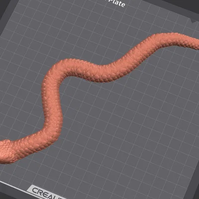 Mô hình rắn Curious Snake in 3D đẹp mắt và dễ in