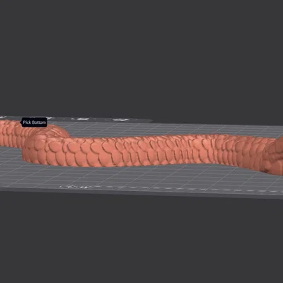 Mô hình rắn Curious Snake in 3D đẹp mắt và dễ in