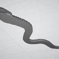 Mô hình rắn Curious Snake in 3D đẹp mắt và dễ in - Thumbnail 7