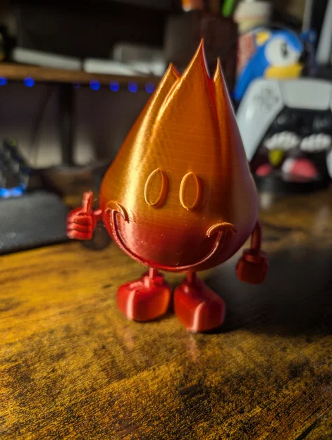 Mô hình 3D Wet Willy và Flame Boy - Biểu tượng World Industries - Image 4