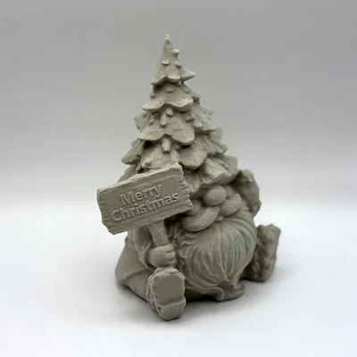 Chú lùn Giáng sinh kèm bảng hiệu (Christmas Gnome with Sign)
