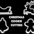 Bộ khuôn cắt bánh quy Giáng sinh 3D - Đồ dùng làm bánh độc đáo - Thumbnail 1