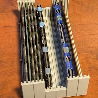 Khay đựng RAM DIMM / SO-DIMM dạng mô-đun có thể xếp chồng