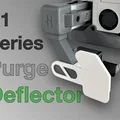 Tấm chắn poop/purge cho A1 / A1 mini (poop deflector / purge deflector) - Thumbnail 1