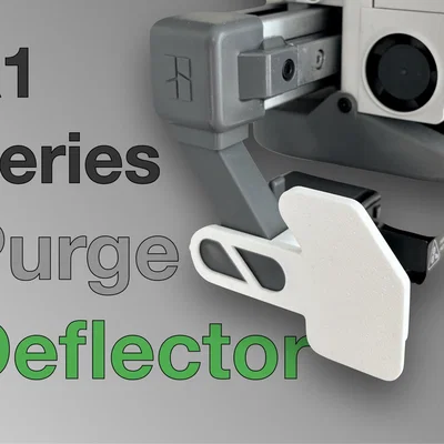 Tấm chắn poop/purge cho A1 / A1 mini (poop deflector / purge deflector)