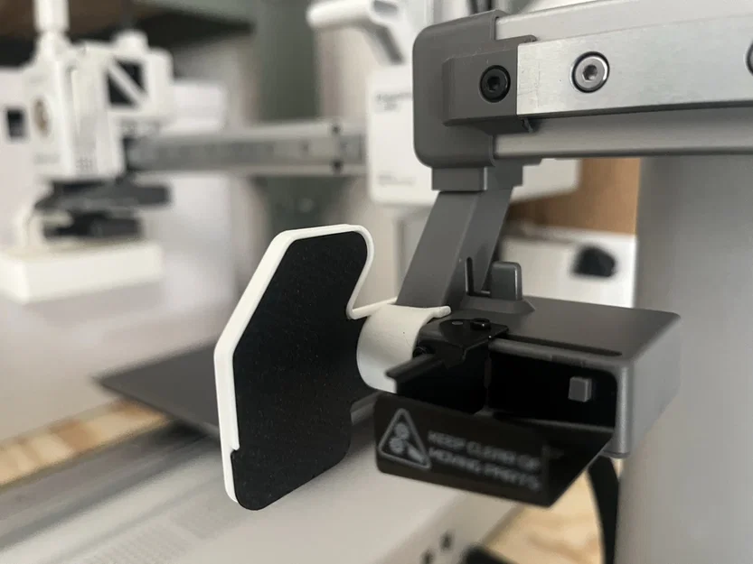 Tấm chắn poop/purge cho A1 / A1 mini (poop deflector / purge deflector) - Image 2