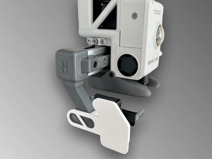 Tấm chắn poop/purge cho A1 / A1 mini (poop deflector / purge deflector) - Image 3