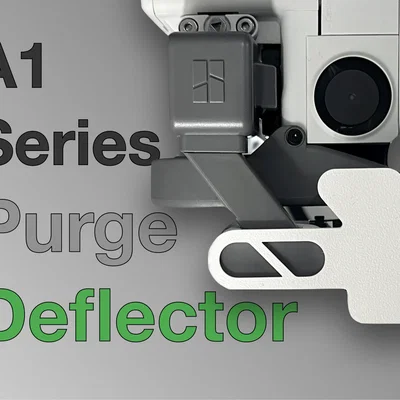 Tấm chắn poop/purge cho A1 / A1 mini (poop deflector / purge deflector)