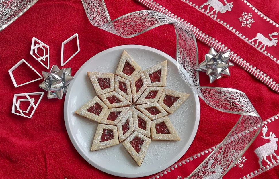 Bộ khuôn cắt bánh Mosaic - Diamond Star - Image 1