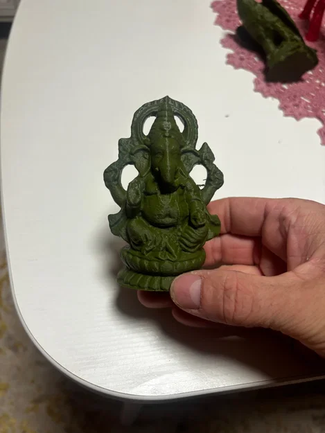 Mô hình 3D tượng thần Ganesha (Lord Ganesh) tinh xảo - Image 1