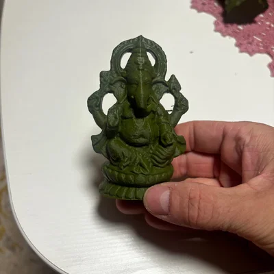 Mô hình 3D tượng thần Ganesha (Lord Ganesh) tinh xảo