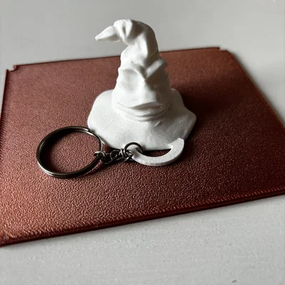 Móc khóa chiếc nón phân loại Sorting Hat Harry Potter (In 3D)