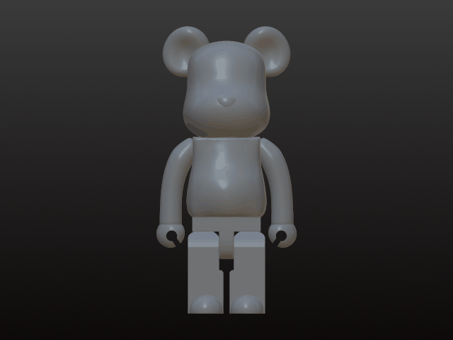 Mô hình Bear Brick in 3D - Phôi gấu trang trí độc đáo cho tín đồ DIY