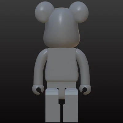 Mô hình Bear Brick in 3D - Phôi gấu trang trí độc đáo cho tín đồ DIY