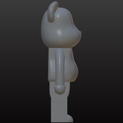 Mô hình Bear Brick in 3D - Phôi gấu trang trí độc đáo cho tín đồ DIY