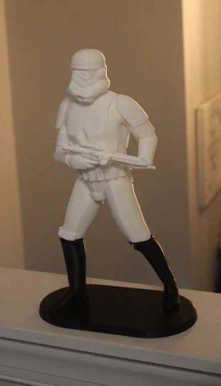 Mô hình Storm Trooper in 3D đẹp mắt cho fan Star Wars - Image 1