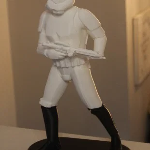 Mô hình Storm Trooper in 3D đẹp mắt cho fan Star Wars