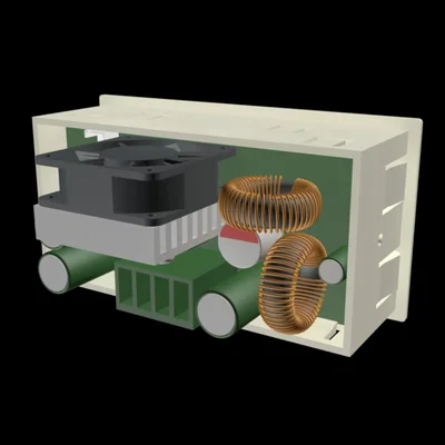 Vỏ hộp 3D bảo vệ cho module nguồn XY-SK120X Buck-Boost