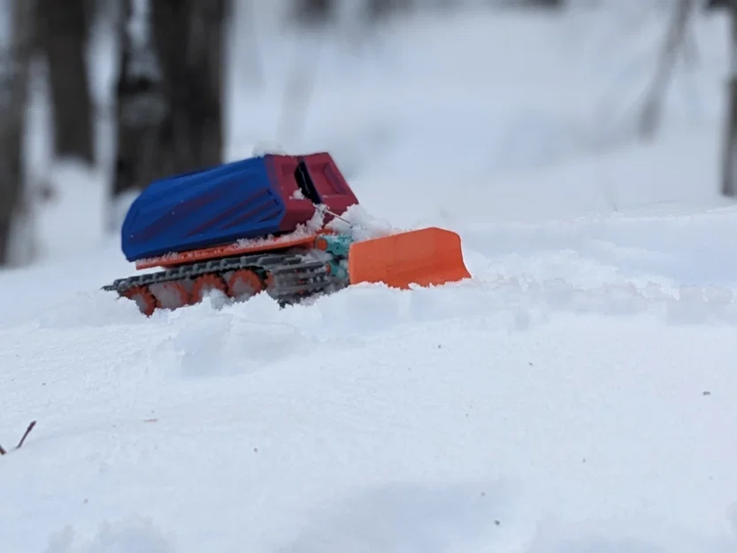 Xe ủi tuyết điều khiển từ xa (RC Snowcat) tỉ lệ 1:24 - Image 4