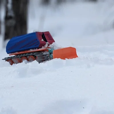 Xe ủi tuyết điều khiển từ xa (RC Snowcat) tỉ lệ 1:24