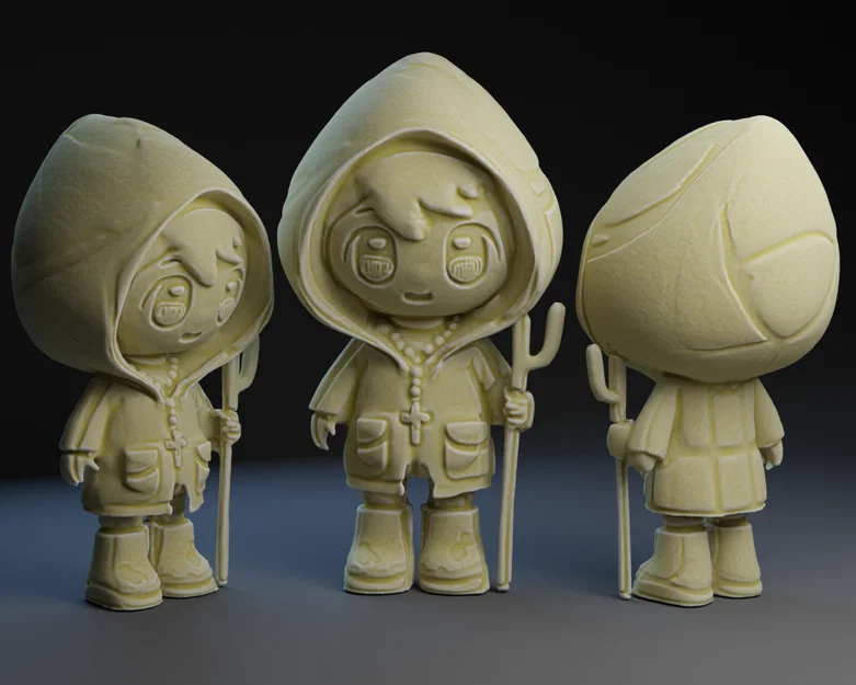 Mô hình 3D nhân vật Luce: Catholic Pilgrim (2025 Jubilee) - Image 1