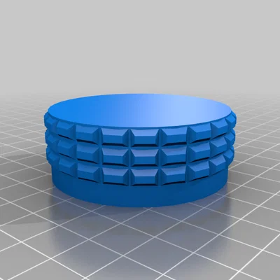 Hộp tròn có nắp vặn (Round box with lid)