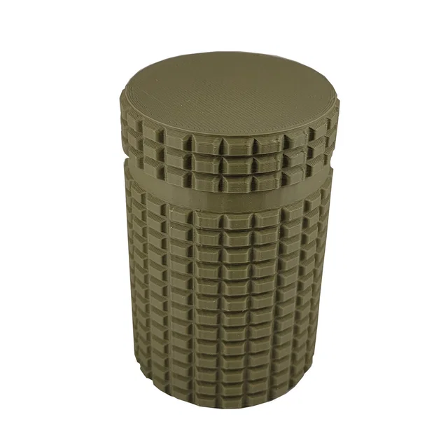 Hộp tròn có nắp vặn (Round box with lid) - Image 6