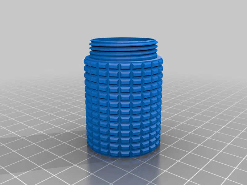 Hộp tròn có nắp vặn (Round box with lid) - Image 8