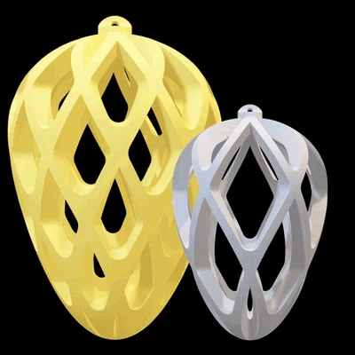 Đồ trang trí cây thông Noel hình trái thông 3D độc đáo
