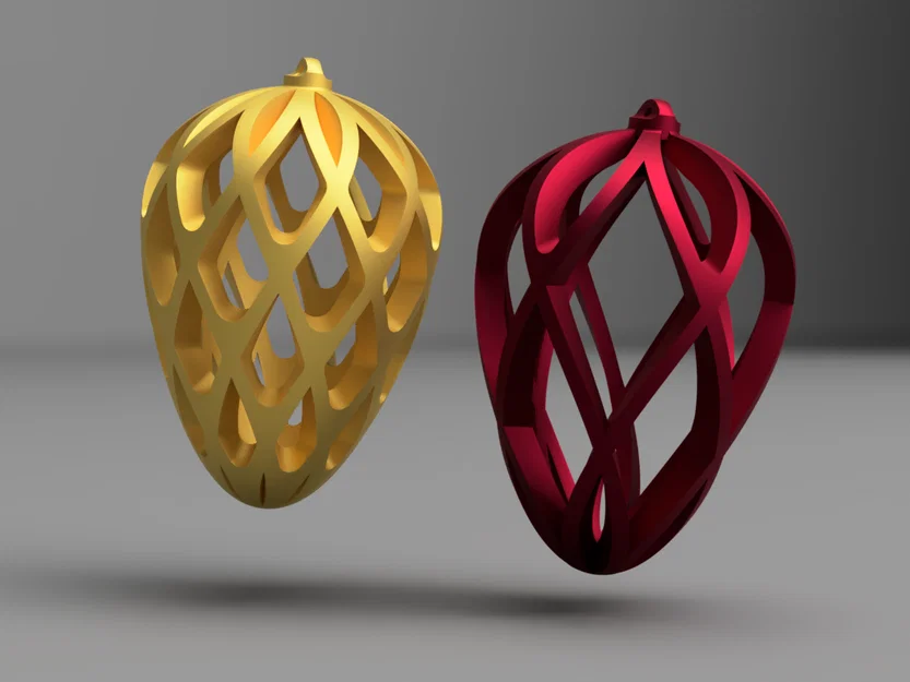 Đồ trang trí cây thông Noel hình trái thông 3D độc đáo - Image 8