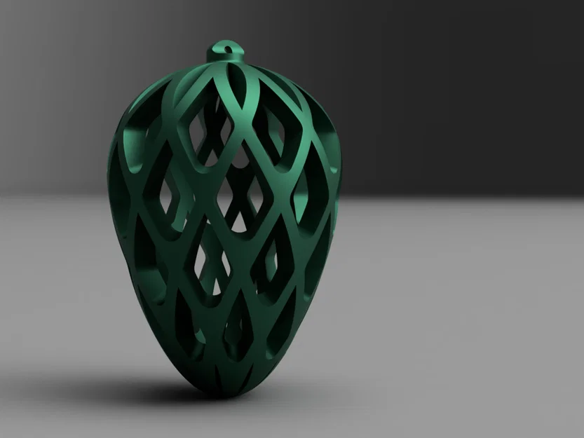 Đồ trang trí cây thông Noel hình trái thông 3D độc đáo - Image 11