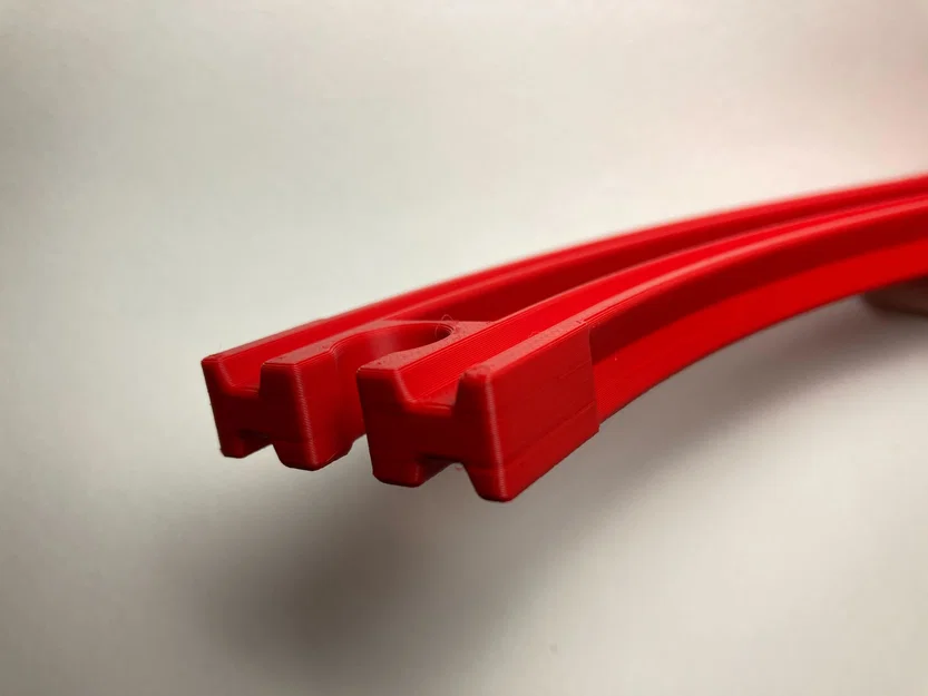 Đường ray Skeleton - Cua cong (tương thích Brio/Ikea) - Image 2