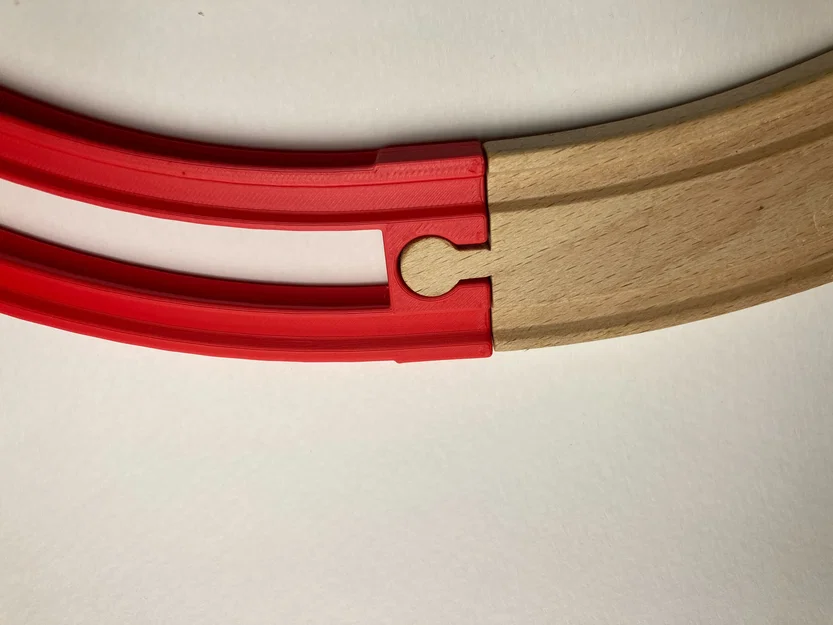 Đường ray Skeleton - Cua cong (tương thích Brio/Ikea) - Image 3