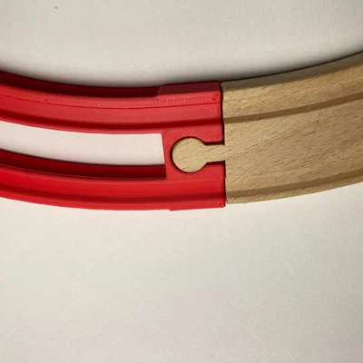 Đường ray Skeleton - Cua cong (tương thích Brio/Ikea)